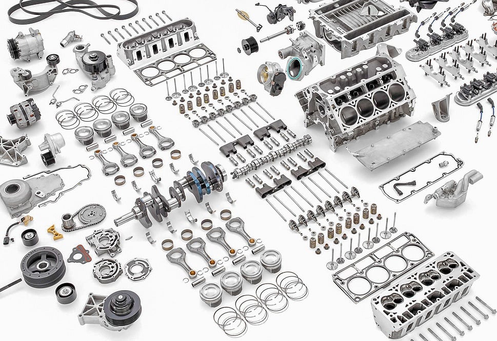 Exploded Engine Diagram